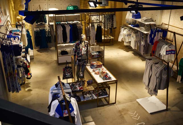 negozio adidas originals milano