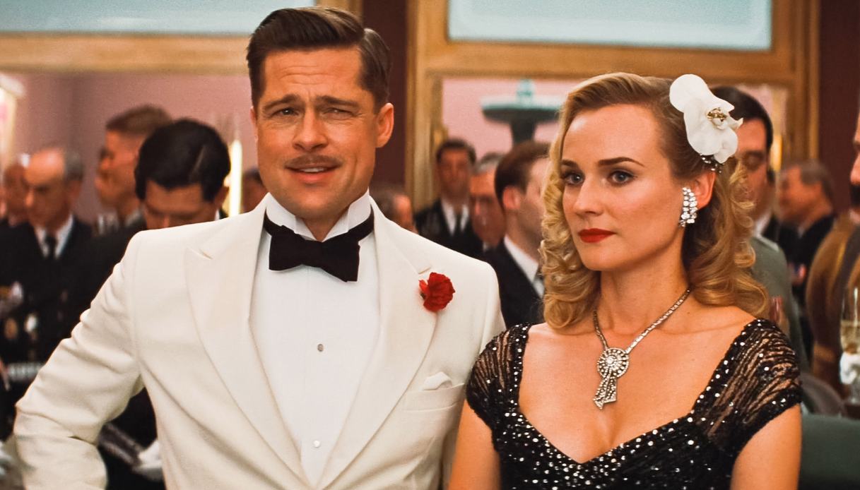 Brad Pitt e Diane Kruger in "Bastardi senza gloria"