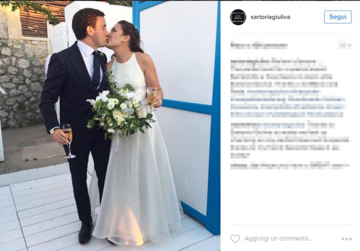 Le Nozze Di Mariu De Sica Con Federico Pellegrini Dilei