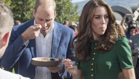 Kate Middleton splendida in verde. Ma William è interessato alle pallavoliste