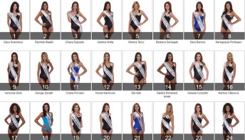 Miss Italia 2016, le 40 finaliste
