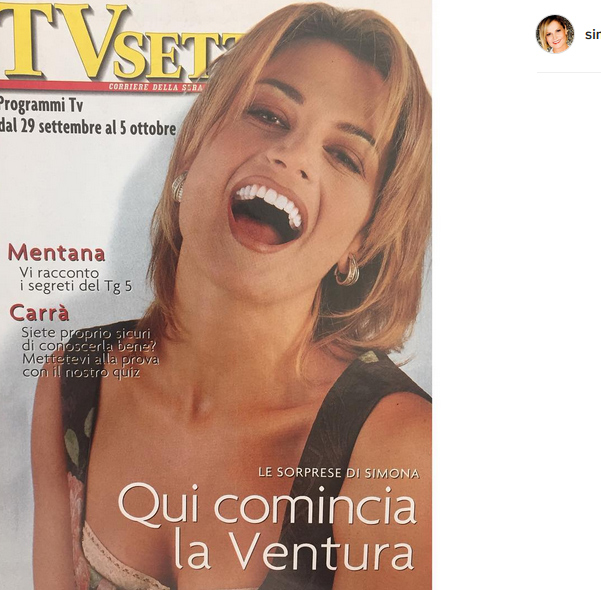 Simona Ventura, tutti i look ieri e oggi: copertina agli ...