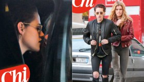Kristen Stewart, bacio saffico con la nuova fidanzata Stella Maxwell