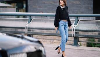 Jeans a vita alta larghi, 10 modi per indossarli