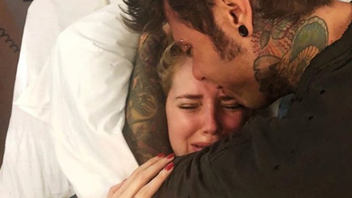 Chiara Ferragni in lacrime dopo il parto. E prima foto su Instagram di Leone