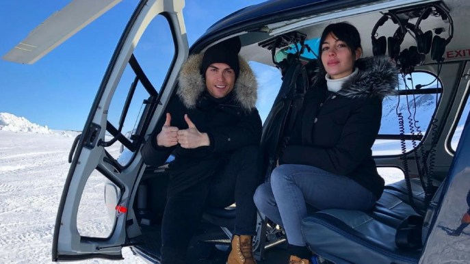 Cristiano Ronaldo e Georgina Rodriguez, su Instagram la fuga d’amore in Islanda