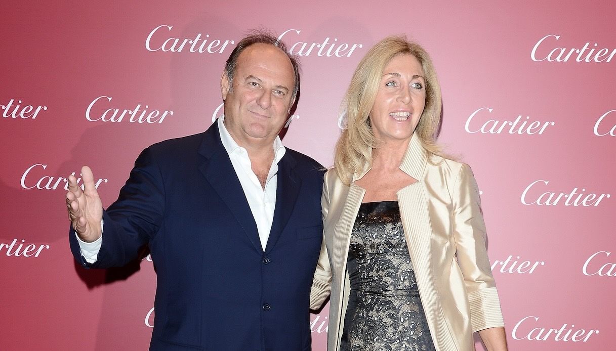 Gerry Scotti e Gabriella Perino