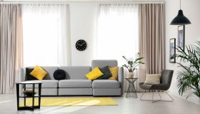 La coppia colore perfetta in casa è quella di giallo e grigio