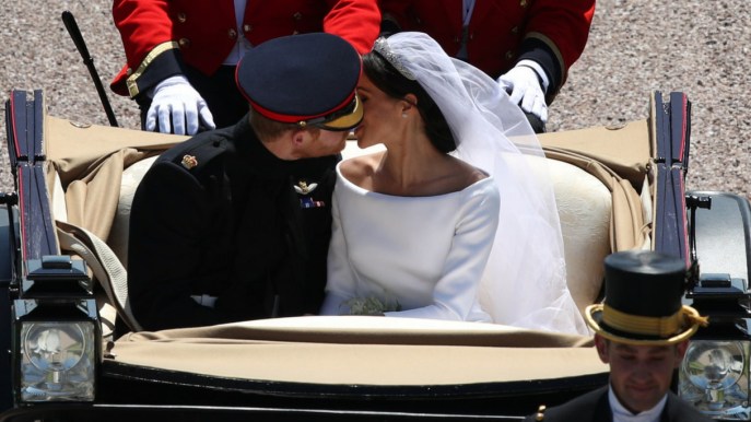 Il bacio segreto di Meghan e Harry, ecco il dietro le quinte del Royal Wedding