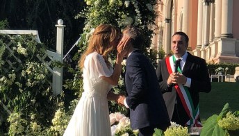 Matrimonio Filippa Lagerback e Daniele Bossari: i baci, gli ospiti vip e il party