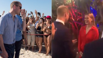 Il Principe William solo a Tel Aviv incanta Bar Refaeli