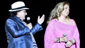 Al Bano e Romina, abbraccio sul palco e felicità ritrovata