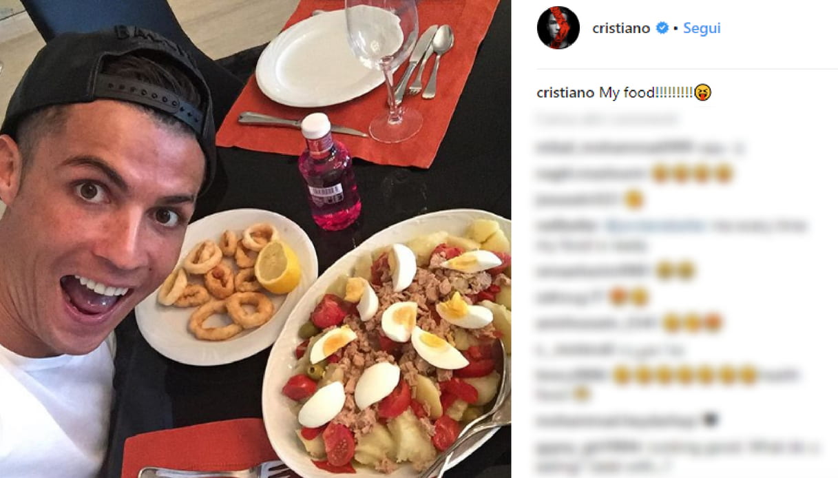 La Dieta Di Cristiano Ronaldo Per Diminuire La Massa Grassa