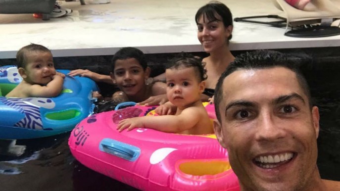 Cristiano Ronaldo: figli e compagna