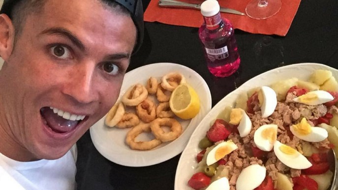 La dieta di Cristiano Ronaldo per diminuire la massa grassa