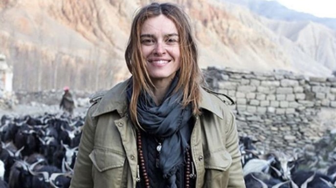 Kasia Smutniak: estate a Mustang, terra del suo cuore
