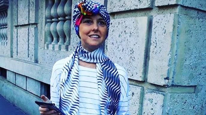 Nadia Toffa in giro per Milano: su Instagram il messaggio di speranza