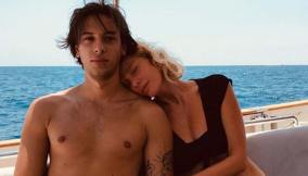 Alessia Marcuzzi e suo figlip Tommaso nel 2020