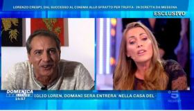 Lorenzo Crespi contro Karina Cascella, litigata furiosa e parolacce in diretta tv