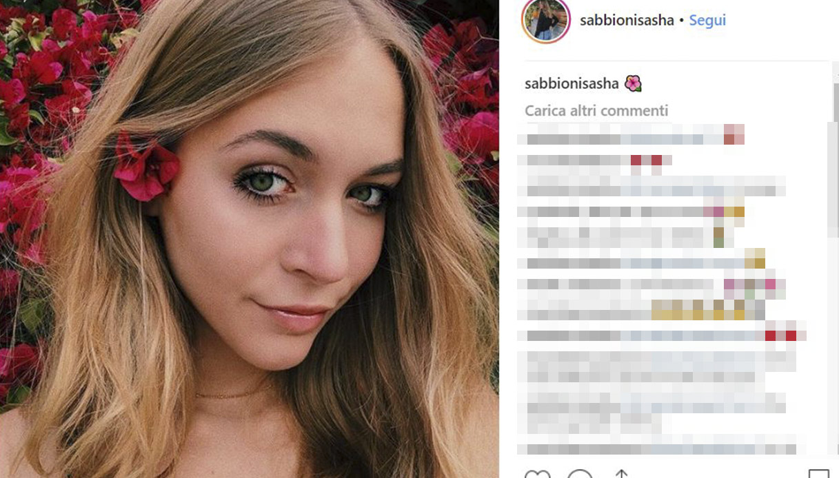 Chi è Sasha Sabbioni, la figlia di Natasha Stefanenko