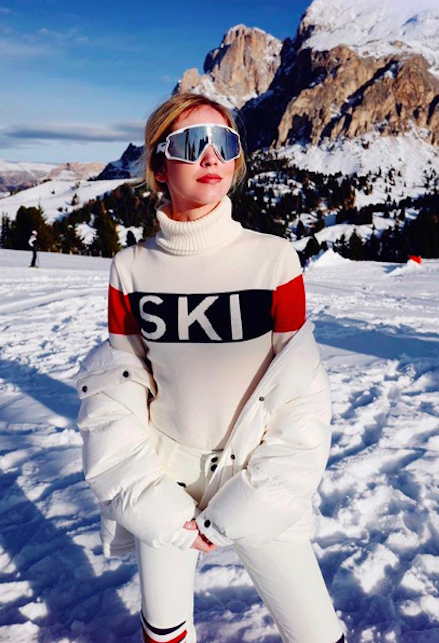 Fashion influencers sulla neve: ecco i loro look