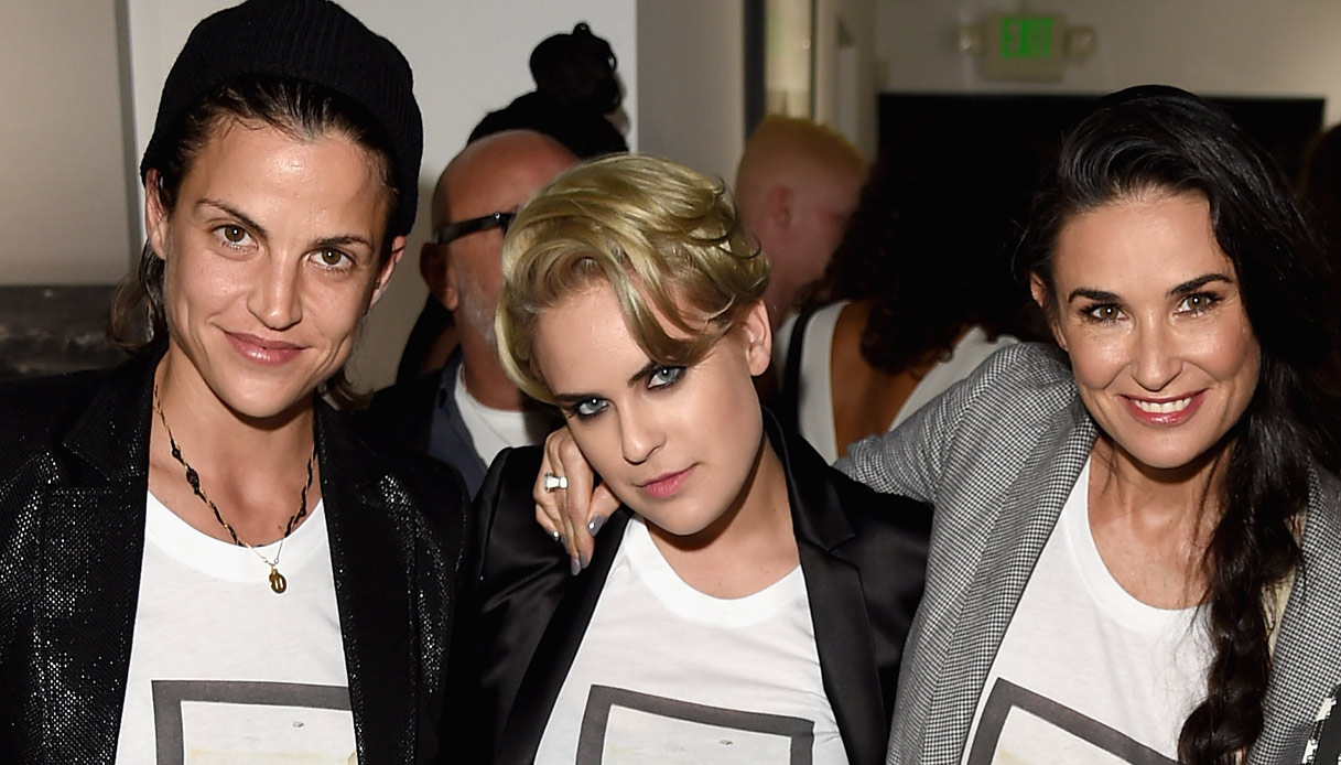 Demi Moore innamorata e fidanzata con la stilista Masha Madzuk