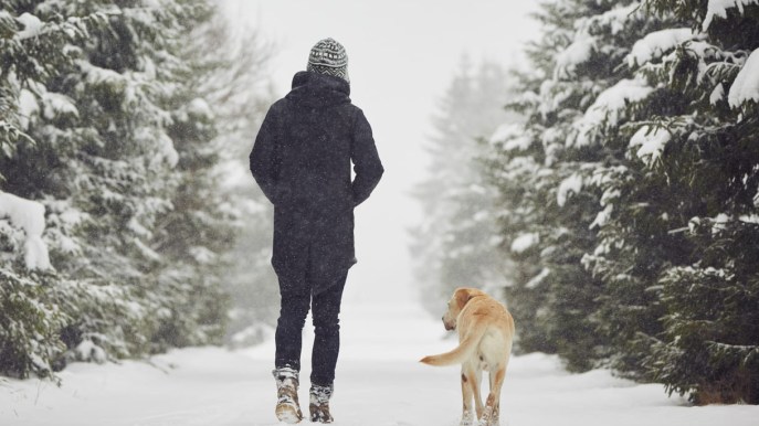 I vantaggi del camminare in inverno