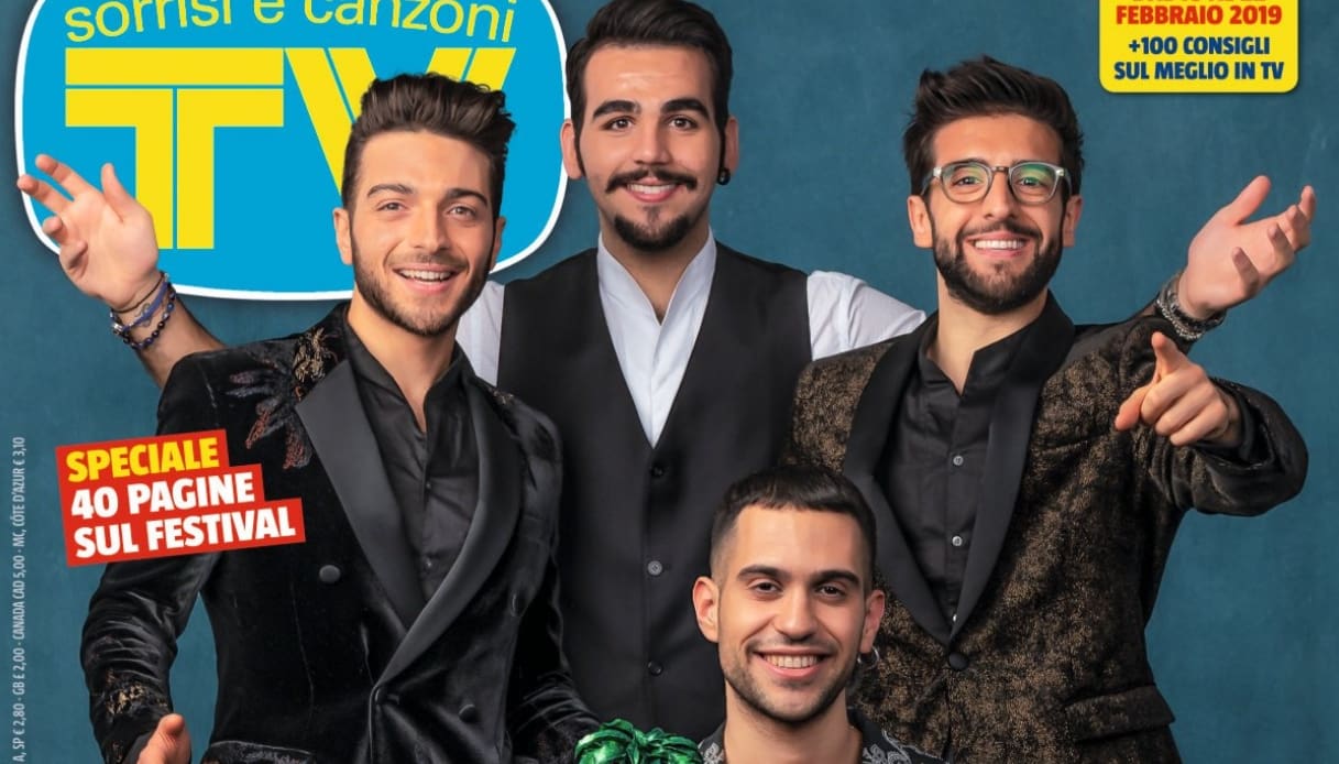 Copertina Tv Sorrisi E Canzoni Sanremo 2021