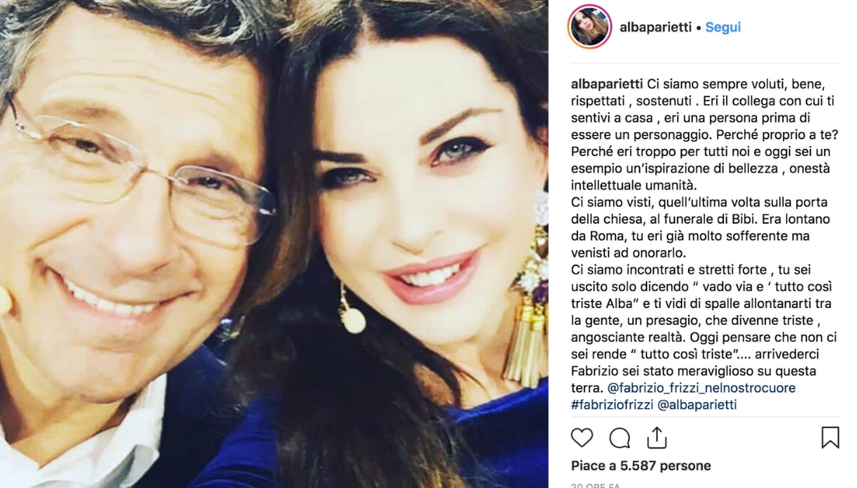 Alba Parietti Instagram