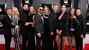 Backstreet boys e mogli Grammy