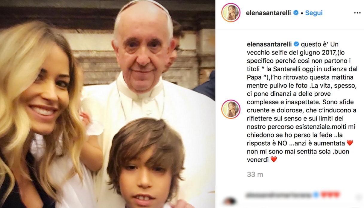 Elena Santarelli Instagram