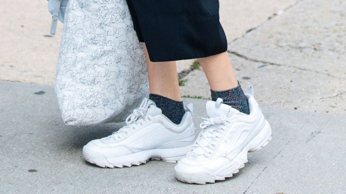 Chunky sneakers: idee per indossarle con stile