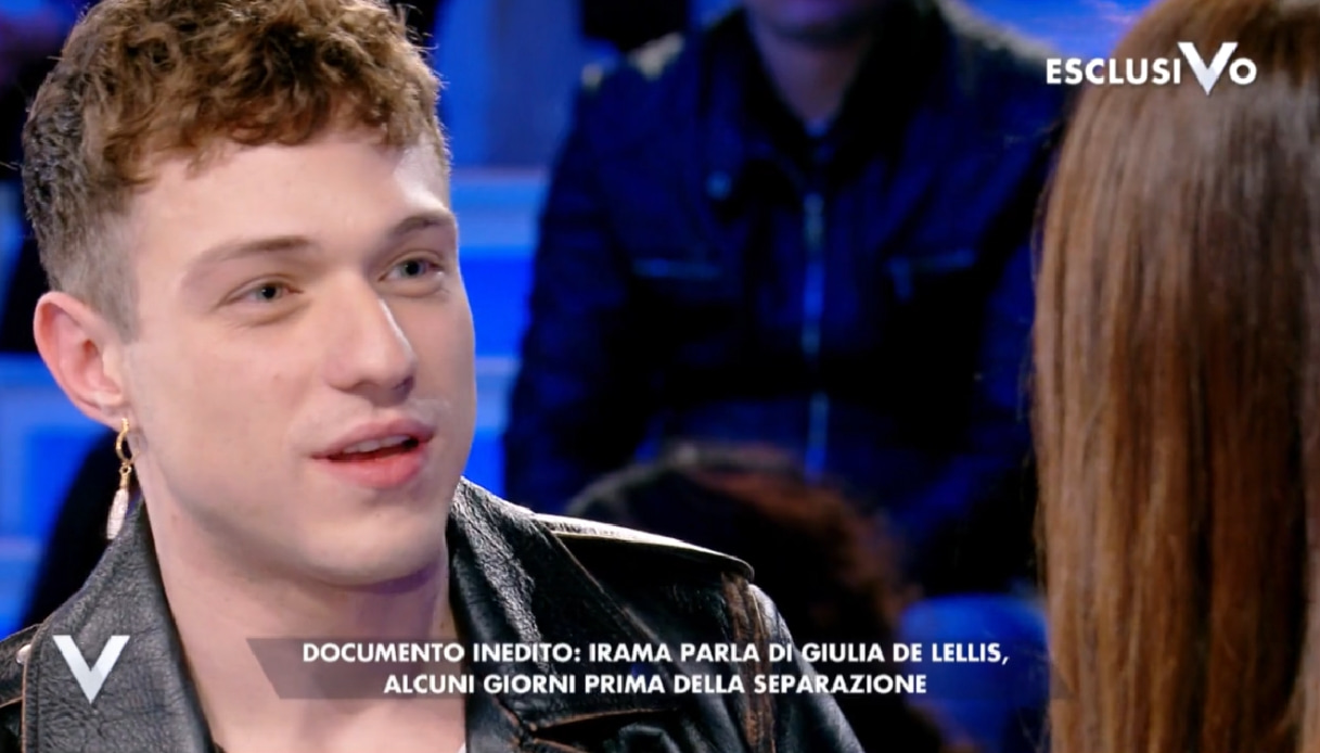 Verissimo: Irama parla di Giulia De Lellis e conferma la rottura su Instagram