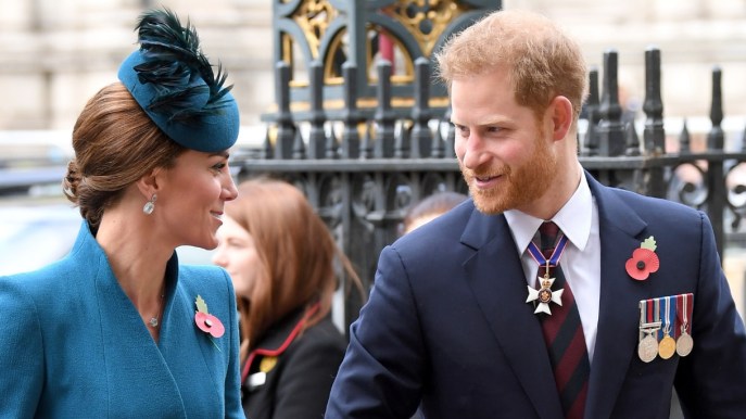Kate ed Harry insieme a Westminster: sorridenti e complici senza William e Meghan