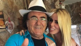 Al Bano e Loredana Lecciso (scatenata) al concerto di Laura Pausini e Antonacci