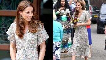 Kate Middleton perfetta con l’abito estivo ma trascura il protocollo