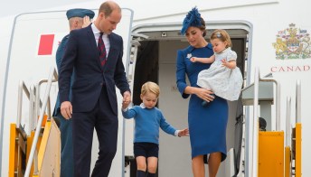 Kate Middleton e William, viaggi in aereo coi figli