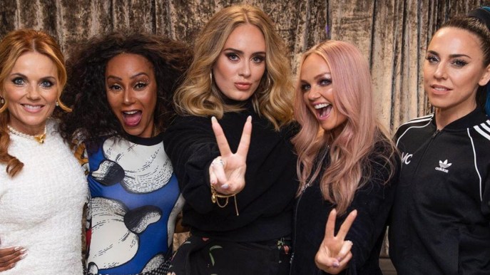 Adele scatenata al concerto delle Spice Girls: le prove su Instagram