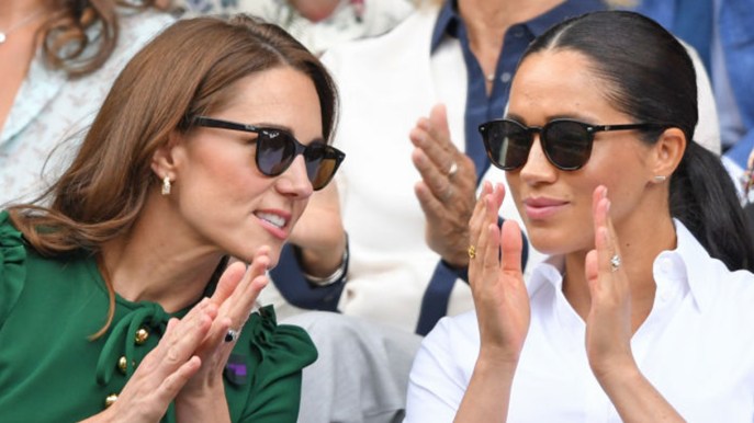 Kate e Meghan tregua a Wimbledon: la sfida è a colpi di look