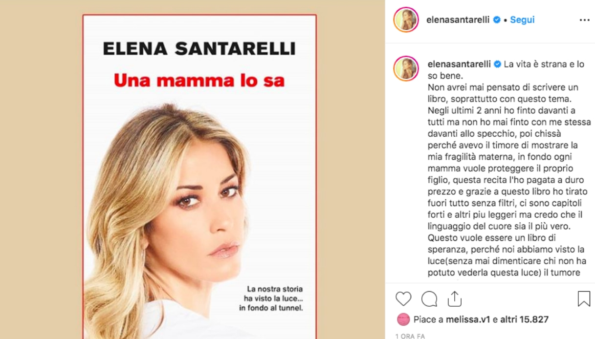 Elena Santarelli Instagram
