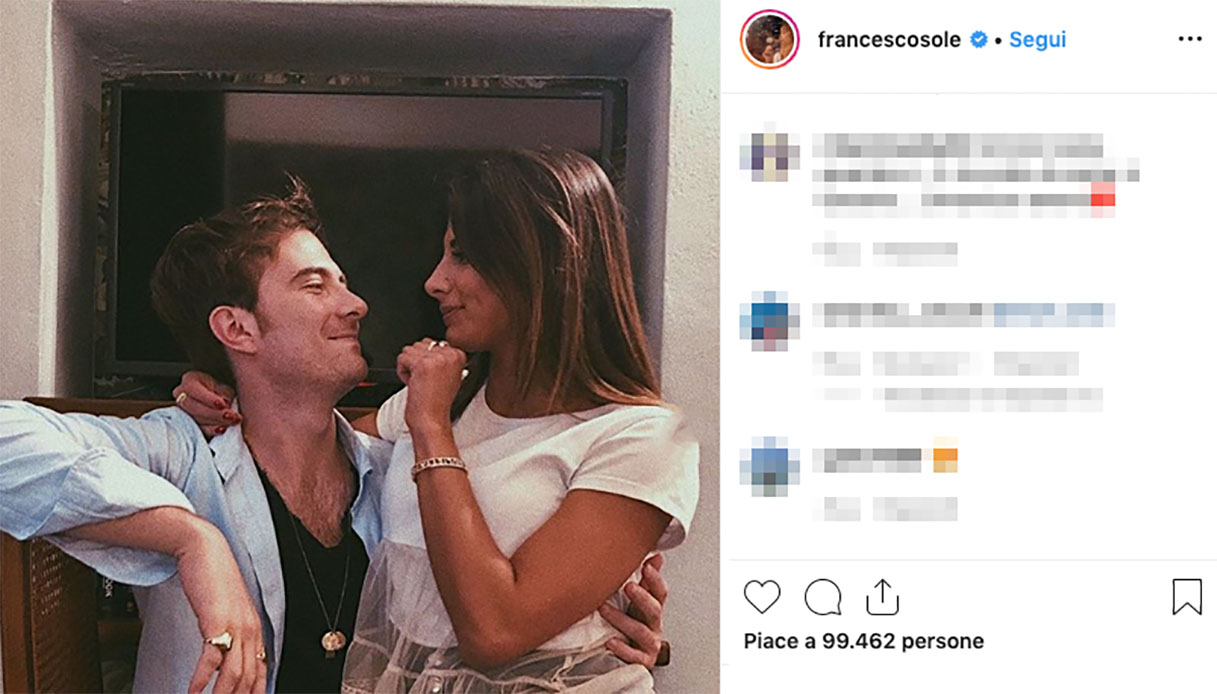 Francesco Sole e Giulia Cavaglià Instagram