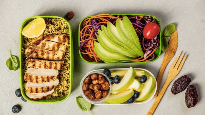 Dieta ‘lunch box’, il menù settimanale per chi lavora fuori casa