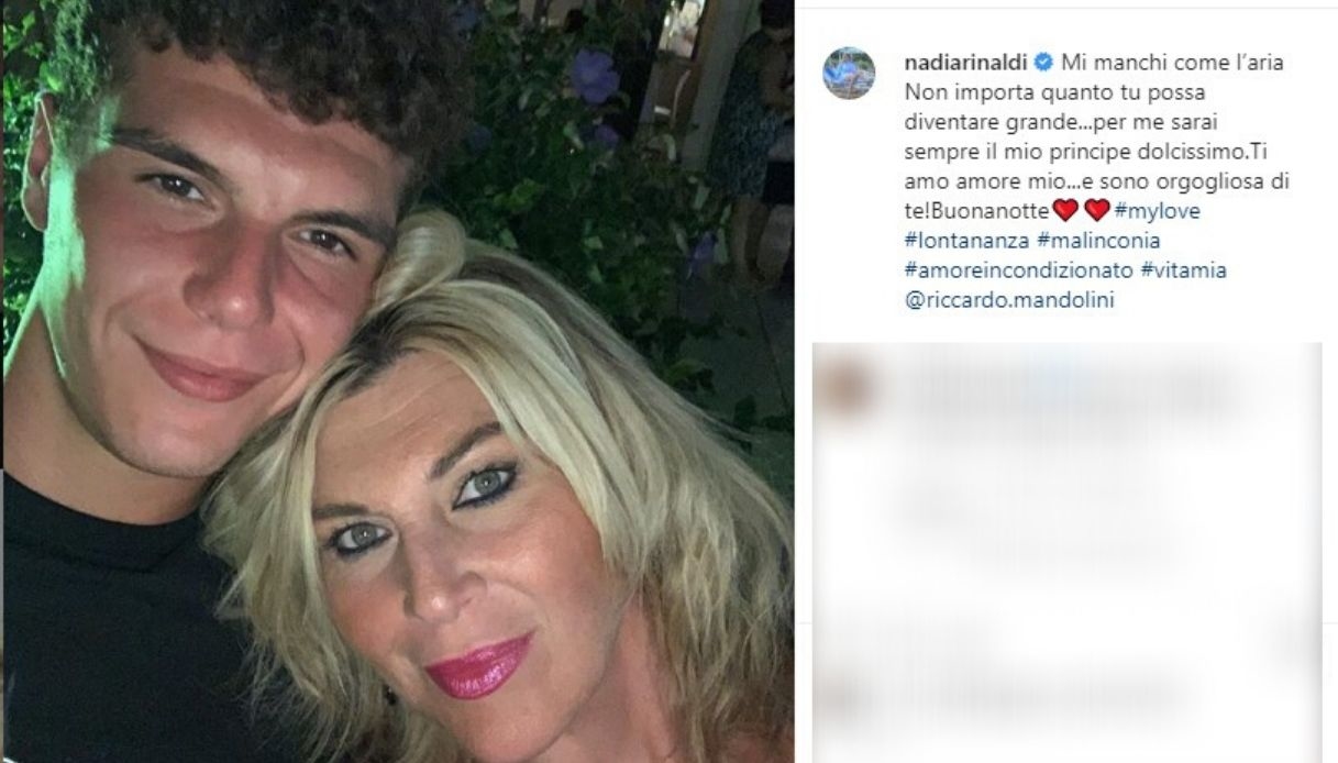 chi e riccardo mandolini il figlio di nadia rinaldi