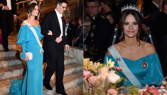 Sofia di Svezia incanta: è la più bella ai Nobel