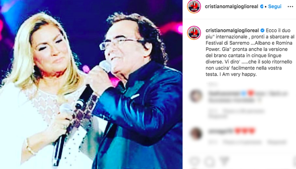 Al Bano Carrisi e Romina Power Instagram