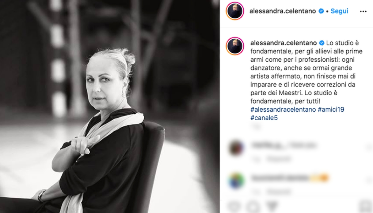 Alessandra Celentano Instagram