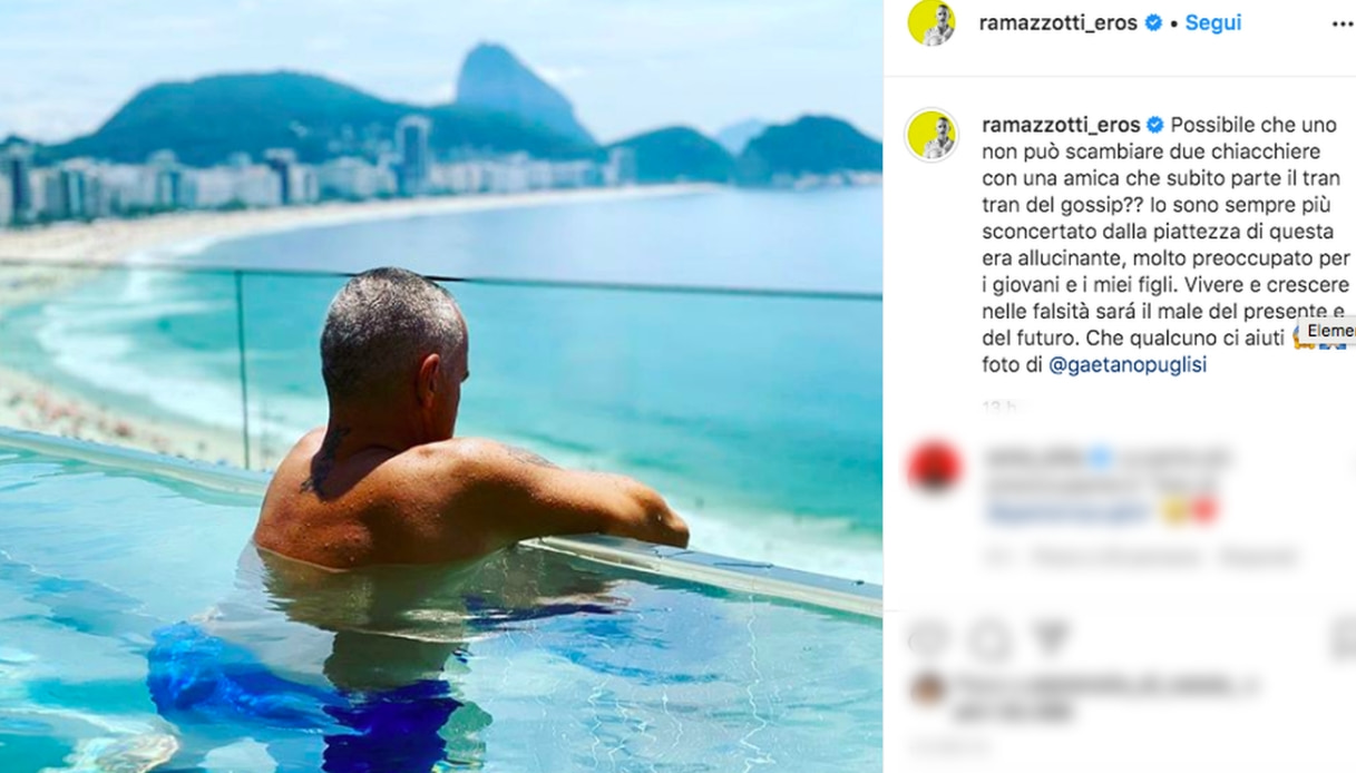 Eros Ramazzotti Instagram