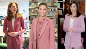 Kate Middleton, Letizia di Spagna e le altre: look rosa da Regine