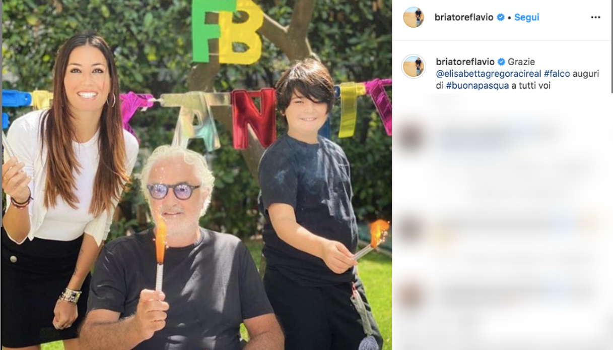 Elisabetta Gregoraci e Flavio Briatore Instagram