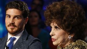 Andrea Piazzolla e Gina Lollobrigida